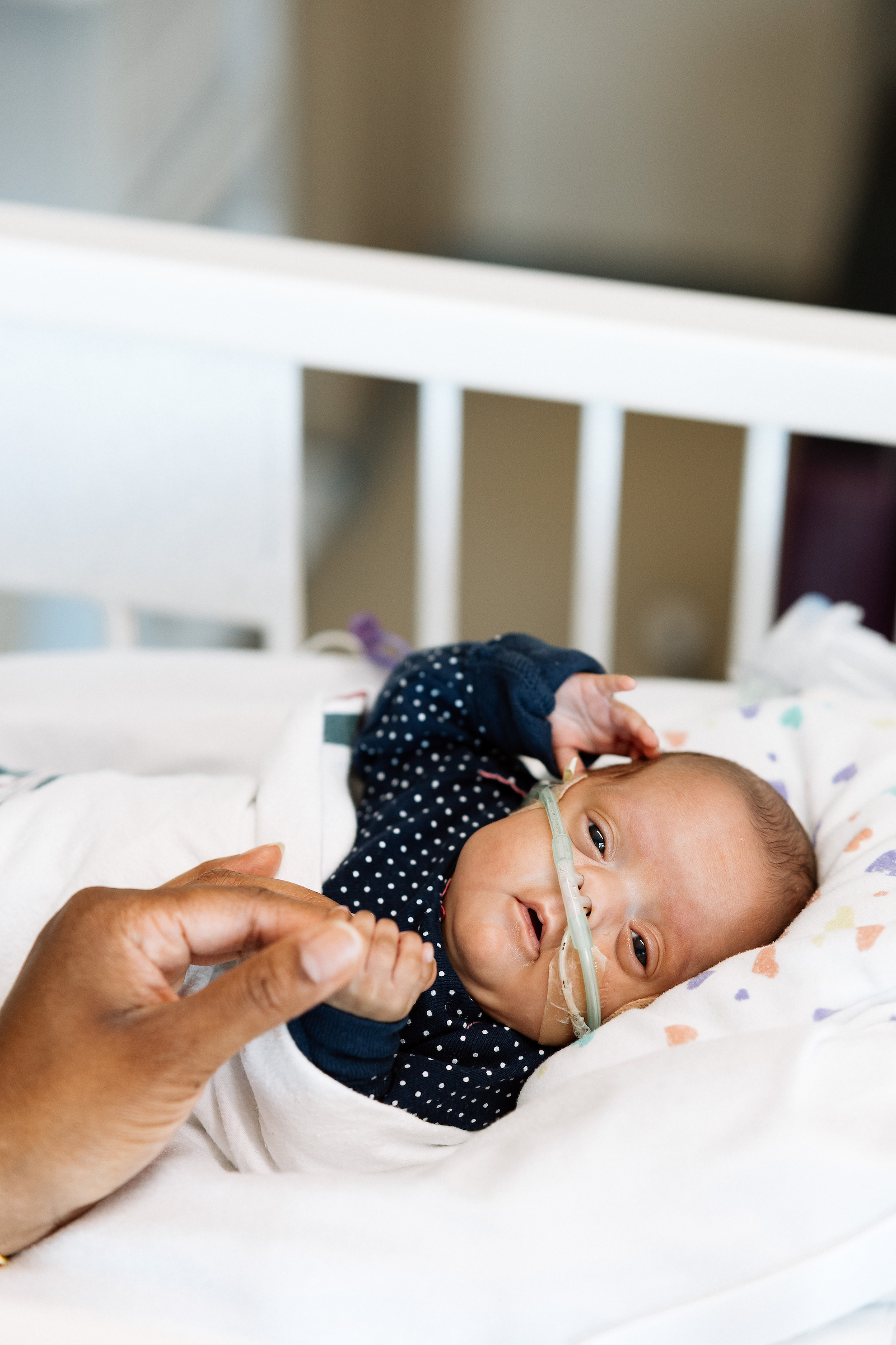 NICU baby Dayton Children's Hospital
